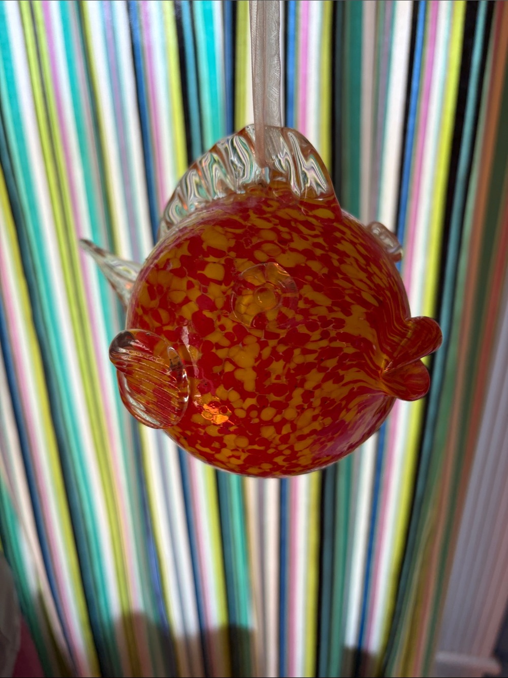 Blown glass fish